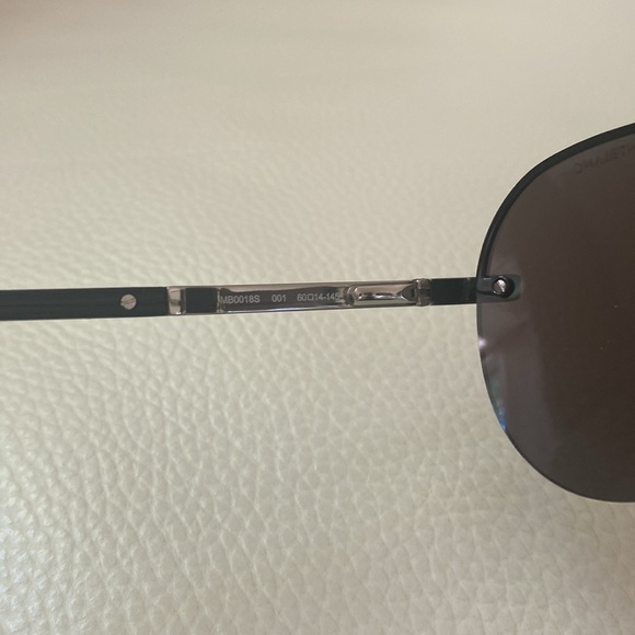 MONT BLANC MB0018S-001 NUANCE Aviator Sunglasses - Picture 7 of 16